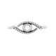 Zamak Connector Evil Eye 18x8mm