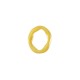Zamak Ring Oval Irregular 15x20mm