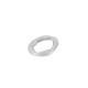 Zamak Ring Oval Irregular 15x20mm