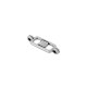 Connettore in Zama Rettangolare con Quadrato 14X7 mm