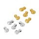 Perle en Zamak chat 5 x 9 mm Ø 1.5 mm
