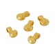 Perle en Zamak chat 5 x 9 mm Ø 1.5 mm