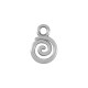 Colgante de Metal Zamak Espiral 8mm