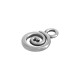 Colgante de Metal Zamak Espiral 8mm