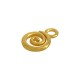 Breloque Zamak Spirale 8 mm