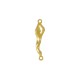 Zamak Pendant Geometric Irregular with 2 Hoops 28x8mm
