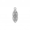 999° Silver Antique Plated/ 5µm