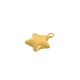 Zamak Charm Star 17mm