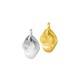 Zamak Charm Oval Teardrop Irregular 14x18mm