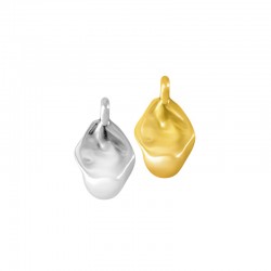 Charm en Zamak Ovale en Forme de Larme Irrégulière 14 x 18 mm