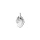 Zamak Charm Oval Teardrop Irregular 14x18mm