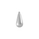 Pendentif en Zamak en Forme de Goutte 9 x 20 mm Ø 1.5 mm