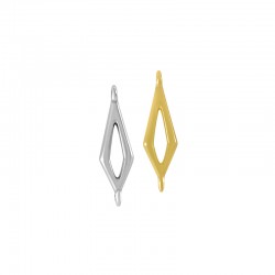 Connecteur en Zamak en Forme de Losange 20 x 7 mm
