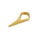 Colgante de Metal Zamak Rombo Irregular 14x32mm (Ø2.2mm)