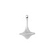 Pendentif Zamak Toupie 18 x 27 mm Ø 1.8 mm