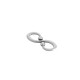 Zamak Connector Infinity 20x8mm