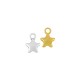 Zamak Charm Star 10mm
