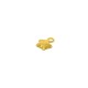 Zamak Charm Star 10mm