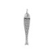 Pendentif Poisson en Zamak 6 x 28 mm