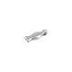 Zamak Charm Fish 4x9mm