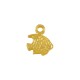 Ciondolo in Zamak a Forma di Pesce 10X8 mm