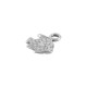 Ciondolo in Zamak a Forma di Pesce 10X8 mm