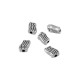 Μεταλλική Ζάμακ Ελληνική Σημαία Περαστή 11x8mm Ø2.2mm