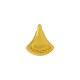 Breloque Triangle en Zamak avec Méandre 13 x 15 mm Ø 2.2 mm