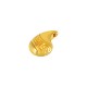 Charm en Zamak en Forme de Goutte avec Méandre 11 x 16 mm Ø 2.2 mm