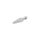 Ciondolo in Zamak a Forma di Conchiglia 4X10 mm