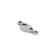 Zamak Connector Evil Eye 10x6mm