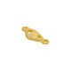 Zamak Connector Evil Eye 10x6mm