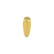 Ciondolo in Zama a Forma di Dente ~6X16 mm Ø2.8 mm