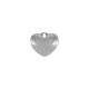 Zamak Charm Heart 21x19mm
