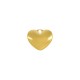 Zamak Charm Heart 21x19mm