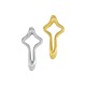 Zamak Pendant Cross ~19x39mm Ø2.5mm