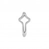 999° Silver Antique Plated/ 5µm