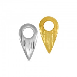 Pendentif Goutte en Zamak ~18 x 35 mm