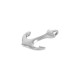 Colgante de Metal Zamak Ancla (~24x32mm) (Ø2mm)