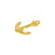 Colgante de Metal Zamak Ancla (~24x32mm) (Ø2mm)