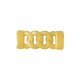 Zamak Connector Chain ~32x13mm Ø10.2x2.2mm