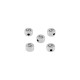 Zamak Bead Round Number ''5'' 7mm/4.4mm Ø2mm