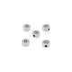 Zamak Bead Round Number ''6 & 9'' 7mm/4.4mm Ø2mm