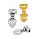 Zamak Charm Triangle 6x12mm Ø1.3mm