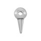 Ciondolo Zamak Rotondo e Conico 7X15 mm Ø2.2 mm