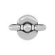 Connecteur rond en Zamak 15 x 10 mm Ø 1.7 mm