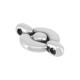 Zamak Connector Round 15x10mm Ø1.7mm