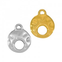 Breloque Cercle en Zamak 15 mm