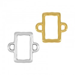 Connecteur en Zamak en Forme de Parallélogramme 10 x 15 mm