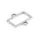 Connettore in Zama a Forma di Parallelogramma 12X20 mm